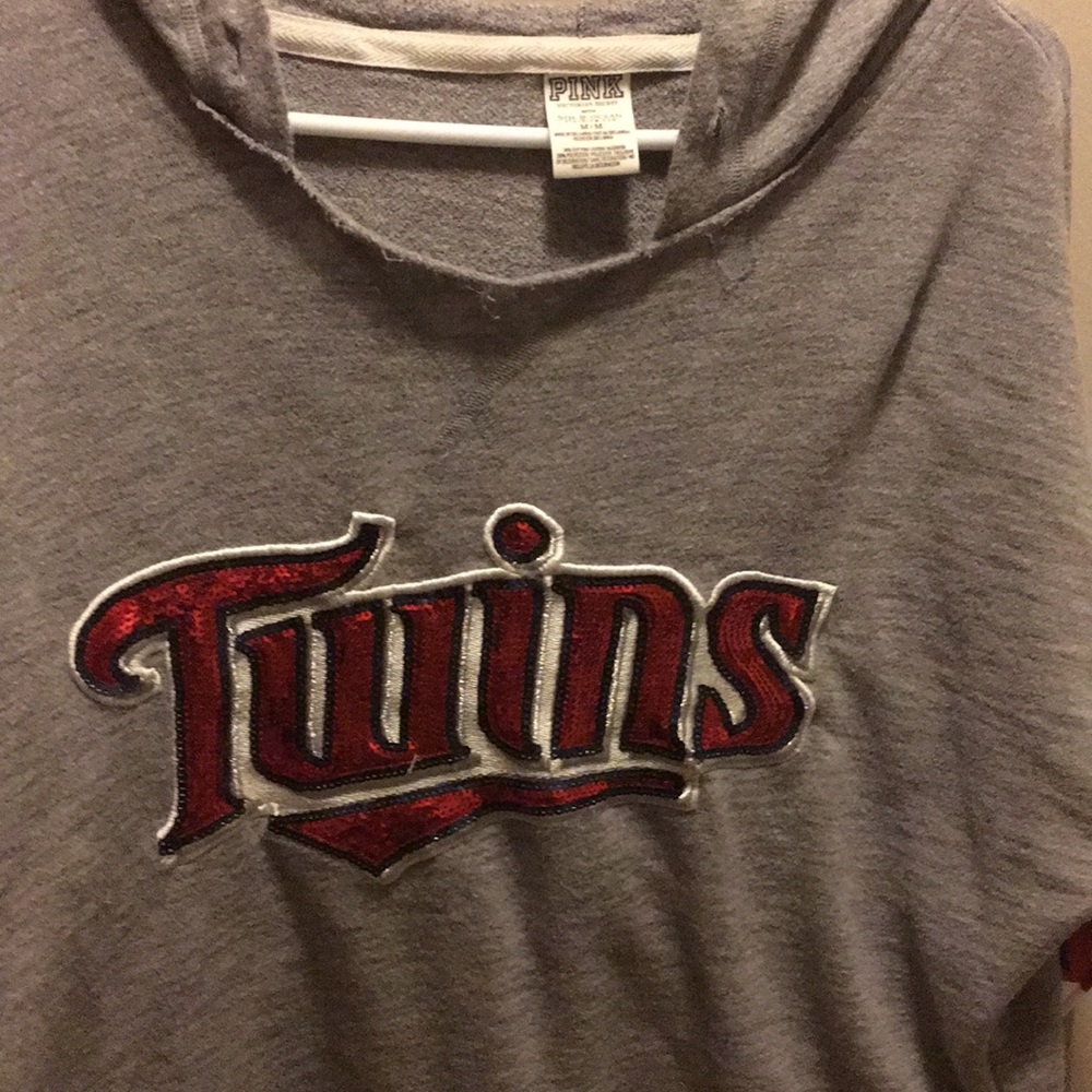 Victoria’s Secret PINK Sequin Twins sweatshirt$99!